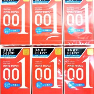 OKAMOTO オカモト ゼロワン001 たっぷりゼリー 6箱セット