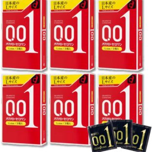 6箱セット オカモト ゼロワン001 Lサイズ 3個入