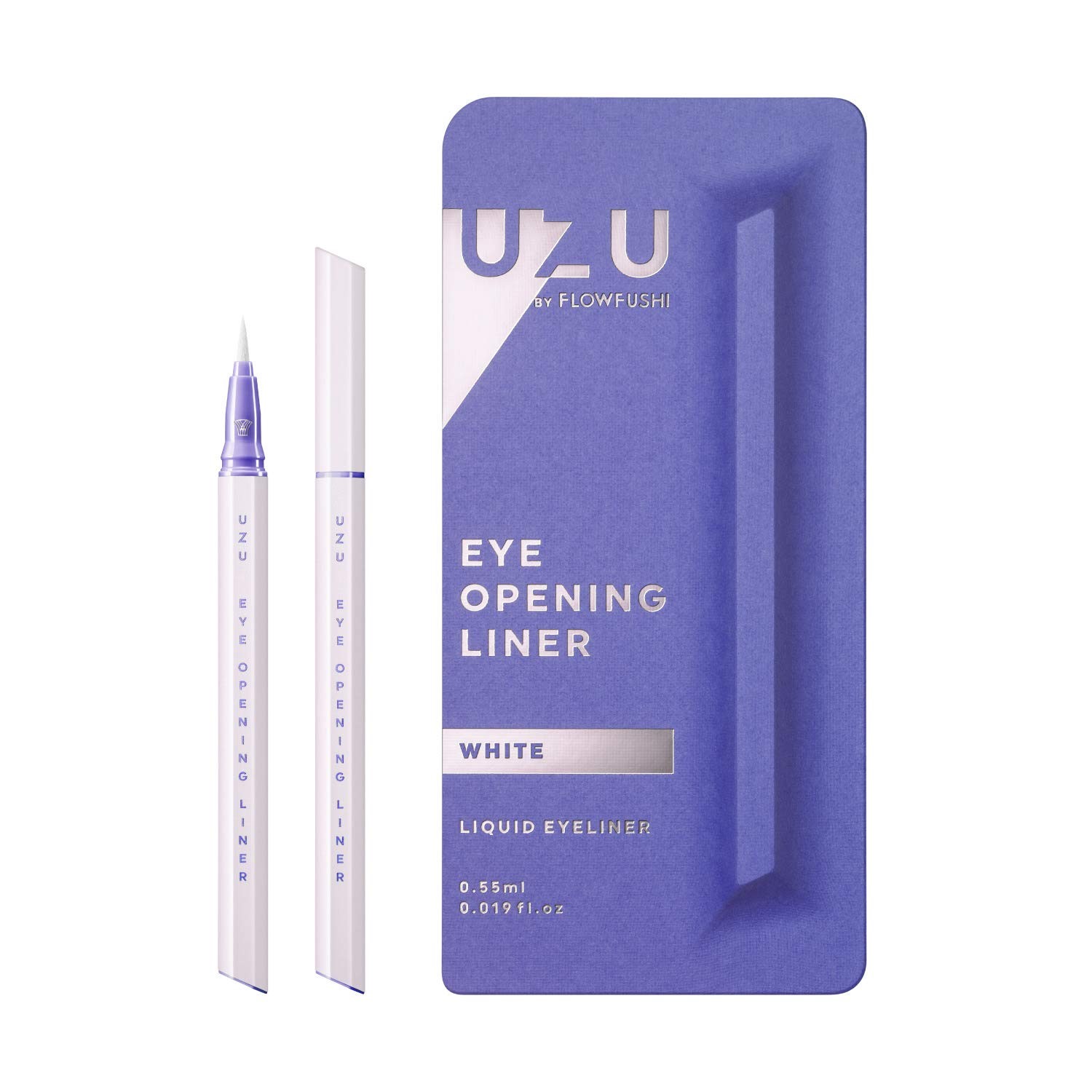 フローフシ UZU アイオープニングライナー ホワイト 0.55ml