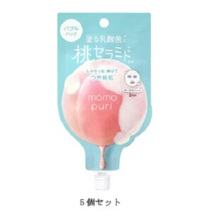 5セットmomopuri ももぷり フレッシュバブルパック 20g（フェイスパック 洗い流すパック フェイシャルマスク） スペシャルケア BCL