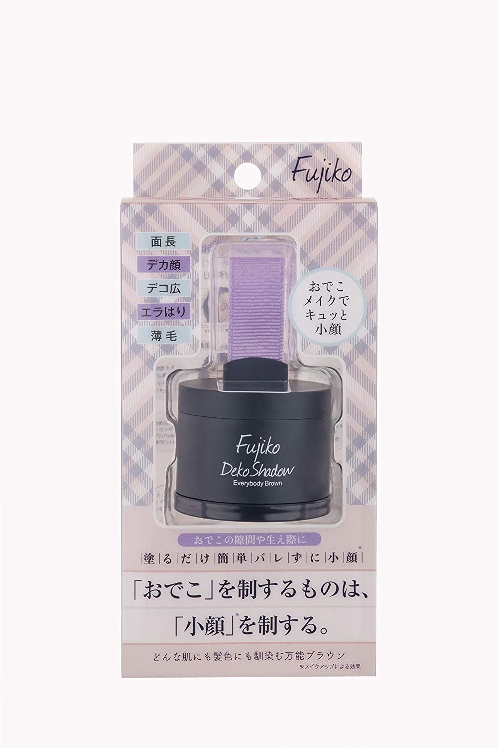 Fujiko フジコ dekoシャドウ 4g フェイスカラー シェーディング 小顔メイク 生え際 塗るだけ簡単バレずに小顔 面長 デカ顔 エラはり 薄毛 メンテナンス 化粧