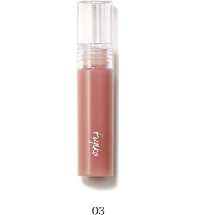 Fujikoフジコ フジコ ニュアンスラップ ティント03 珊瑚ブラウン 口紅 2.8g