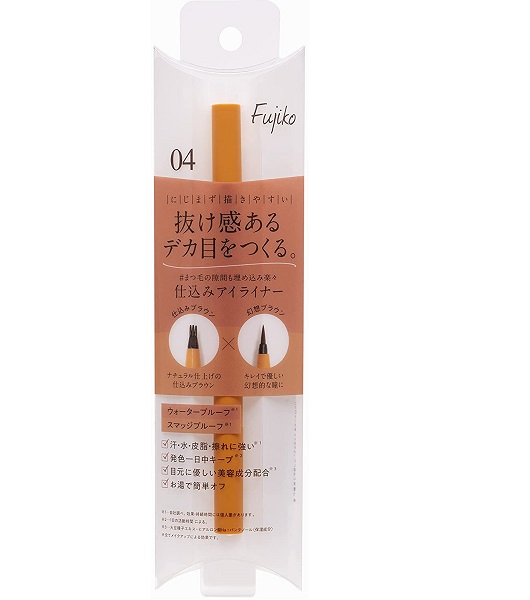 Fujikoフジコ 仕込みアイライナー 04幻想ブラウン 0.5g
