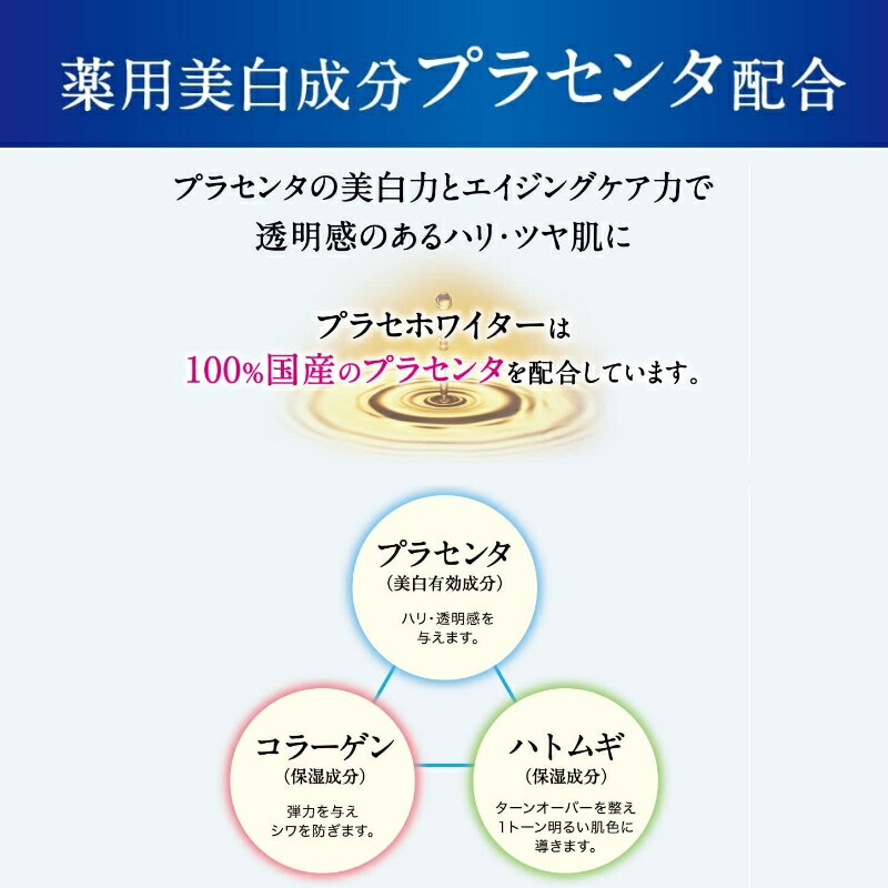 明色化粧品 プラセホワイター 薬用美白アイクリーム 30g リニューアル 目もと・ホウレイ線にWの集中美容液 ポイントケア エイジングケア 薬用美白成分 透明感 肌の奥まで浸透 シワ対策 シミ対策 メラニンの生成抑制 brilliant colors - 画像 (4)