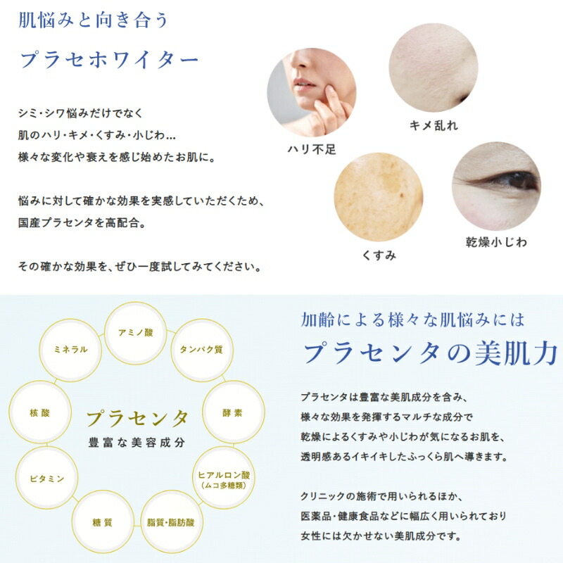 明色化粧品 プラセホワイター 薬用美白アイクリーム 30g リニューアル 目もと・ホウレイ線にWの集中美容液 ポイントケア エイジングケア 薬用美白成分 透明感 肌の奥まで浸透 シワ対策 シミ対策 メラニンの生成抑制 brilliant colors - 画像 (6)