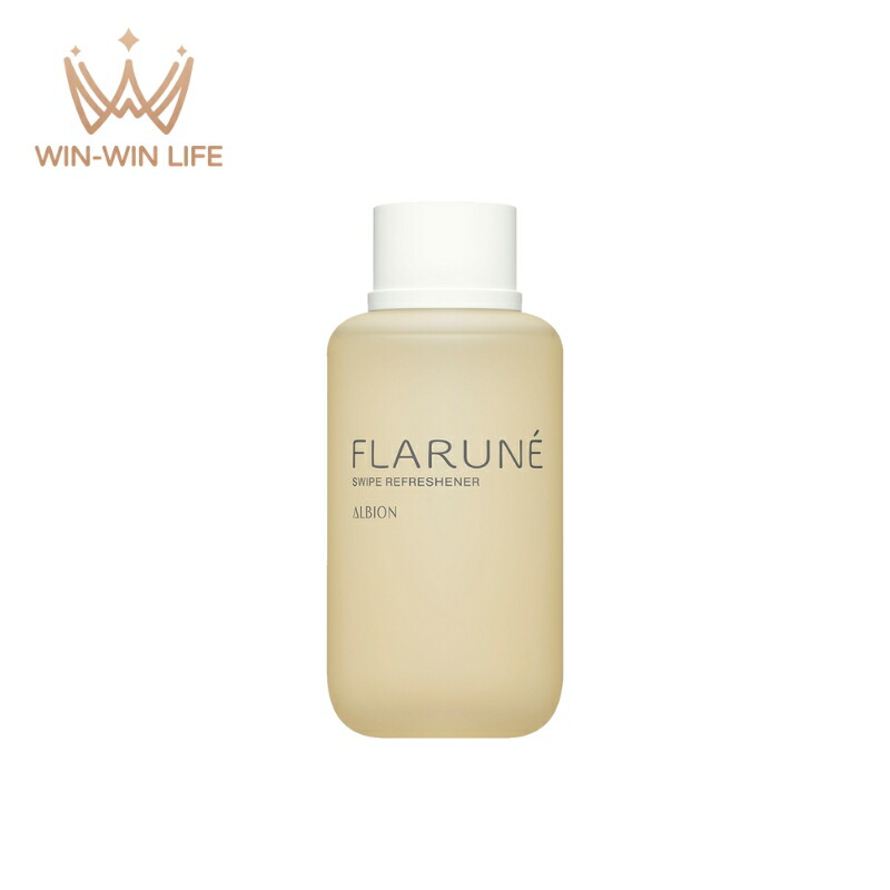 アルビオンフラルネ スワイプ リフレッシュナー ふきとり化粧水 ローション 200ml 天然成分 保湿成分 植物由来成分 みずみずしい 明るい なめらか 清らか 古い角層ふきとり よごれオフ 整肌 乾燥防止 スキンケア ALBION albion