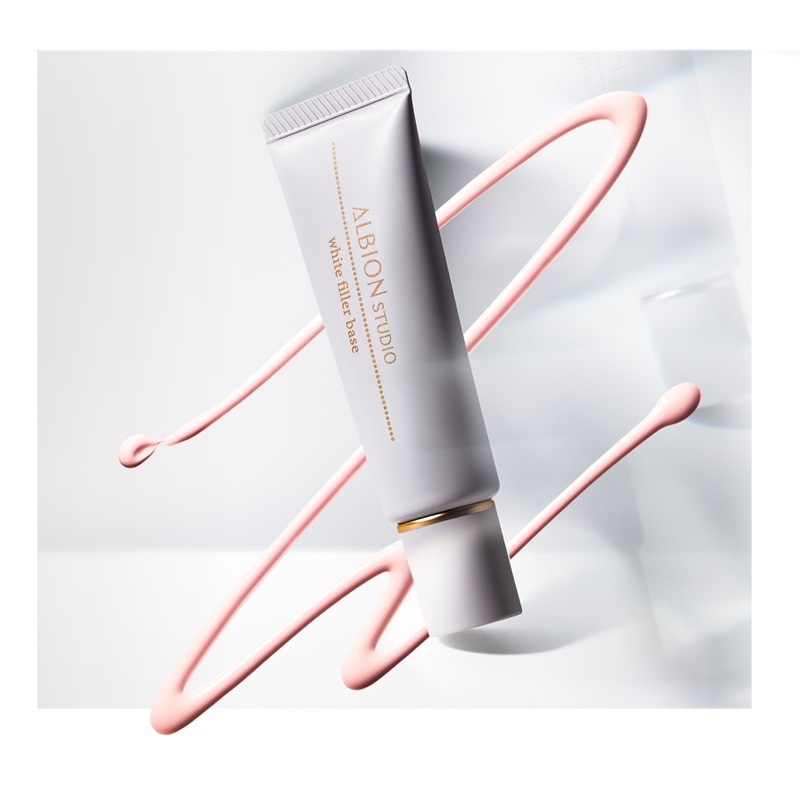アルビオン スタジオ ホワイトフィラー ベース 30g 〈美白美容液・メイクアップベース〉医薬部外品 SPF35 PA+++ 美容液 UV効果 UVケア UVカット 紫外線対策 紫外線カット 化粧下地 メイクアップベース ロングラスティング効果 化粧くずれ防ぐ 保湿 - 画像 (2)
