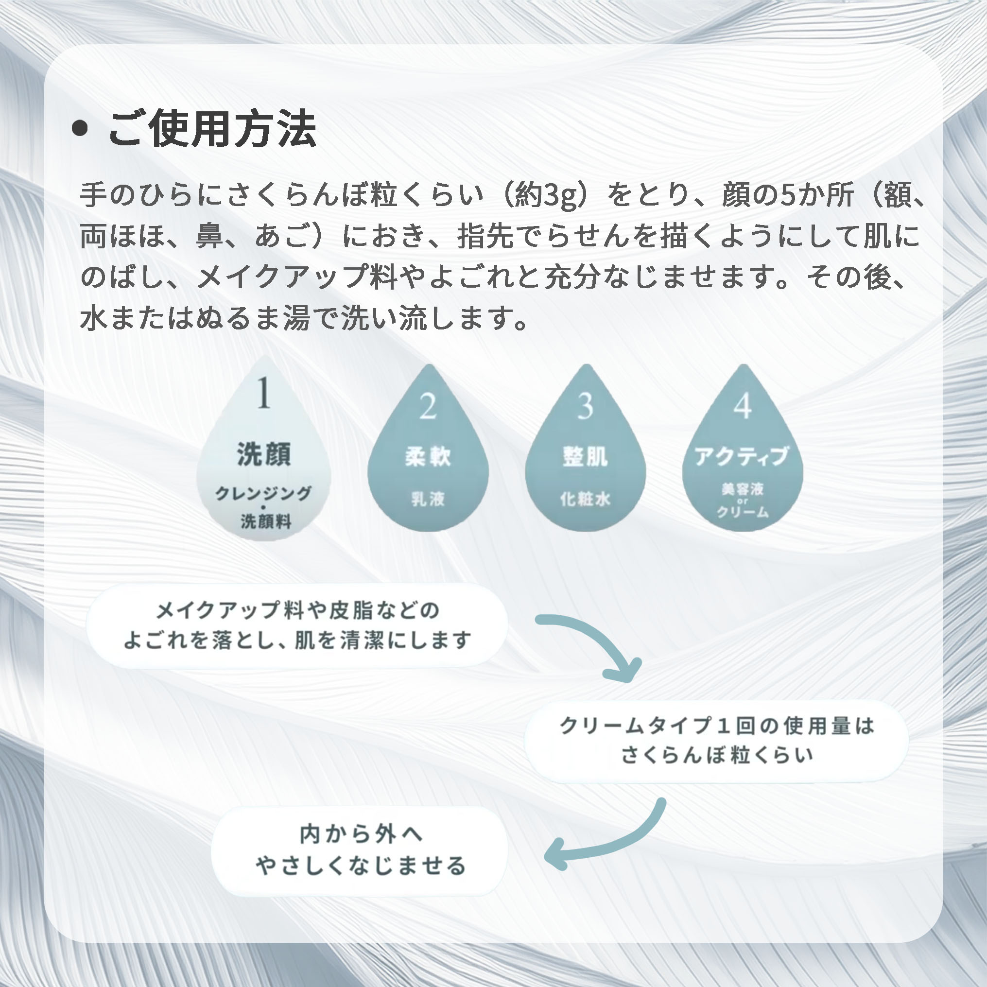 アルビオン フラルネ アクアフォンデュ クレンジングクリーム 洗い流し専用 スキンケア 肌ケア 汚れ取り 皮脂汚れ 角質除去 角質ケア ニキビ予防 にきび防ぐ - 画像 (4)