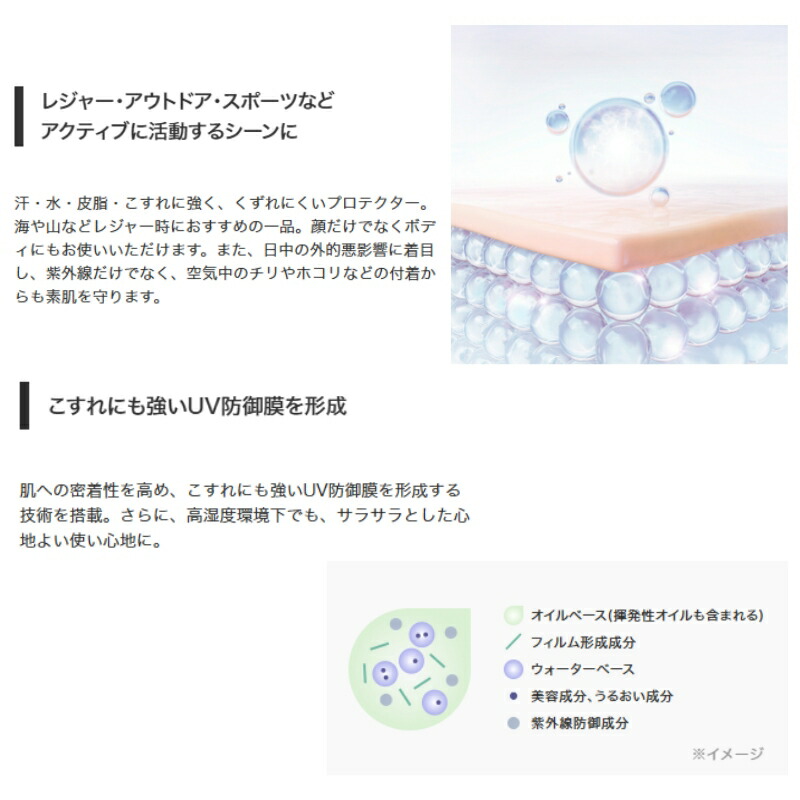 イプサ プロテクター サンシールドex〈顔・ボディ用日やけ止め乳液〉30ml 肌保護 UVカット 紫外線ケア 汗・水・皮脂・こすれに強い 日中の有害な外的影響対策 空気中のほこりや汚れの付着もブロック 密着 さらさら 心地よい使用感 スキンケア IPSA ipsa - 画像 (2)
