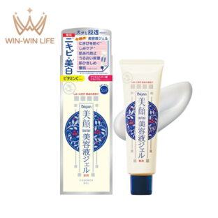 明色化粧品 明色美顔 薬用美白美容液ジェル 45g 美顔水のあとの保湿ケア W有効成分 高機能保湿ジェル 炎症対策 ニキビ跡の色ムラもケア メラニンの生成抑制 シミ・ソバカス予防 薬用有効成分 高保湿成分 植物由来成分 みずみずしい 白花の香り brilliant colors