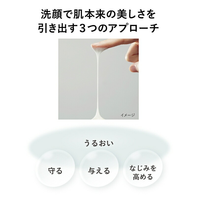 ネコポス速達!カネボウ コンフォート ストレッチイ ウォッシュ II〈洗顔料〉2g*6枚 合計12g お試しセット サシェサンプル トラベルサイズ 洗顔フォーム 美容液成分 保湿 乾燥を防ぐ 濃密弾み泡 うるおい るおって明るい肌へと導く スキンケア 角質ケア KANEBO kanebo - 画像 (2)
