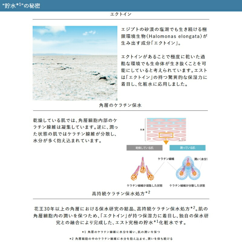 ネコポス速達!エスト ザ ローション〈化粧水〉合計6枚 お試しセット サシェサンプル トラベルサイズ 長時間保湿効果 長時間ケラチン保湿処方 明るくハリのある肌に導く 潤い うるおい ハリ スキンケア EST est - 画像 (3)