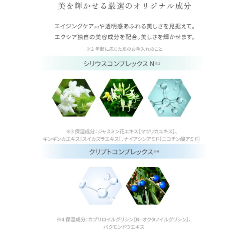 アルビオン エクシア シリウス スターブライト セラム〈美白美容液〉医薬部外品 40ml リニューアル新発売 美白有効成分コウジ酸配合 ブライトニング美容液 透明感 ハリ 肌のすみずみまで浸透 メラニン生成抑制 シミ・ソバカス防止 ALBION albion - 画像 (5)