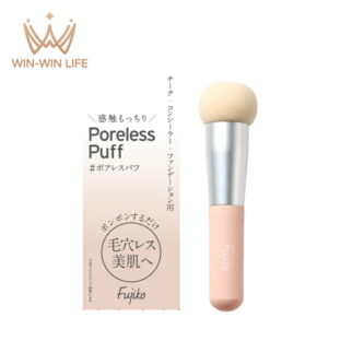 フジコ ポアレスパフ 化粧道具 化粧用ブラシ メイクグッズ メイクグッズ 感触もっちり クッション性の高い特殊パフ 毛穴を自然にカバー どんなテクスチャーにも対応 チーク・コンシーラー・ファンデーションに 持ち運びしやすいサイズ感 お直し用にも FUJIKO fujiko