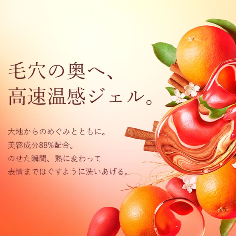 ネコポス速達!ベネフィーク ホットクレンジングジェル 2.5g*6枚 合計15g〈メイク落とし〉お試しセット サシェサンプル トラベルサイズ 温感クレンジング 毛穴汚れ 黒ずみ除去 美容成分配合 ブースター 花粉対策 保湿 しっとり なめらか肌 スキンケア BENEFIQUE SHISEIDO - 画像 (2)