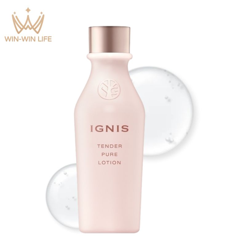イグニス テンダー ピュア ローション〈薬用化粧水〉医薬部外品 150ml 植物由来成分配合 肌あれ予防 ゆらぎ肌 保湿 潤い アルコールフリー パラベンフリー 心地よいハーバルフレッシュの香り キメ しっとり 浸透 スキンケア IGNIS ignis