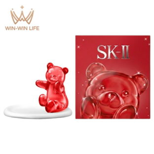 SK-II エスケーツー ピテクマトレイ 限定品 記念品 アクセサリートレイ ジュエリートレイ アクセサリースタンド 宝石皿 小物入れ 収納 収納トレイ レッド クマ 熊 ベア 可愛い ジュエリー アクセサリー オブジェ リングピロー コレクション 飾り プレゼント ギフト SK2