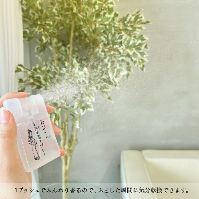 おいせさん お浄め塩スプレー 17ml お清めスプレー お浄め 浄化スプレー ルームフレグランス 塩スプレー フレグランススプレー ディフューザー 芳香剤 フレグランス お守り 厄除け プレゼント ギフト 贈り物 プチギフト リフレッシュ OISESAN - 画像 (3)