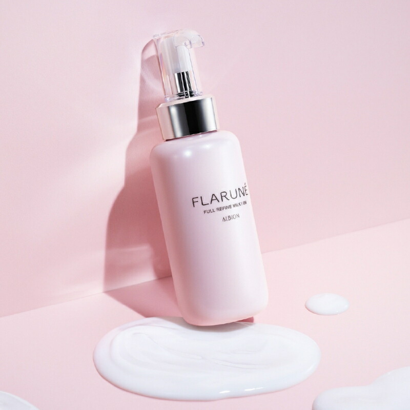 アルビオン フラルネ フルリファイン ミルク f M or EM〈乳液〉200g & ハイドロボム プラス〈化粧水〉200ml スキンケアセット リニューアル新発売 アルビオン最新美容研究の成果 厳選美容成分 肌悩み対策 乾燥・肌荒れ防ぐ うるおい 毛穴・くすみケア ALBION albion - 画像 (6)