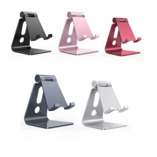 Lomicall stand : 卓上縦置きスタンド, タブレット スタンド アルミ ホルダー 角度調整可能, タブレット置き台, デスク台, 立てる, 設置, aluminium, テレワーク, 在宅 ワーク, Zoom 会議, タブレット対応(4~13''), ミニ エア プロ12.9インチ, 2020 mini, Air 1 2 3 4 air4