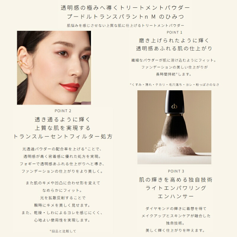 クレ・ド・ポー ボーテ プードルトランスパラントn M 24g レフィル 詰め替え用品 全2色 リニューアル新発売 フェイスパウダー トリートメントパウダー 透明感 密着感 上質な肌へ 肌の輝きを高める独自技術配合 長時間持続 CPB cpb 資生堂 SHISEIDO shiseido - 画像 (3)