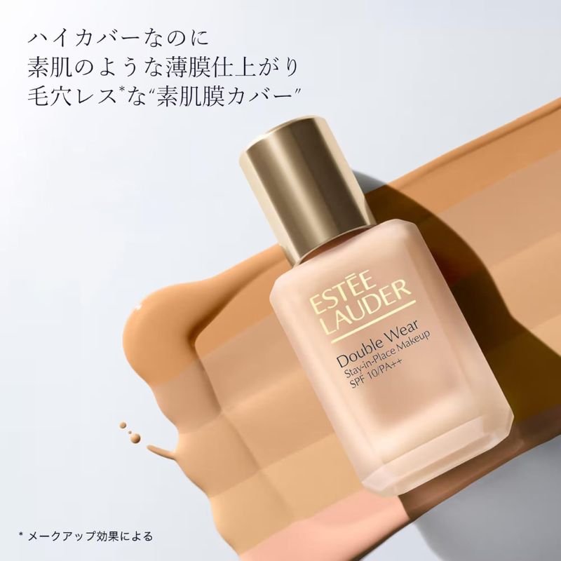 ネコポス速達!エスティ ローダー ダブル ウェア ステイ イン プレイス メークアップ N 1ml*3枚 6色〈ファンデーション〉お試しセット サシェサンプル トラベルサイズ 素肌膜カバー ハイカバー 毛穴レス 整肌成分配合 色移りせず 水・汗・湿気・熱にも強い ESTEE LAUDER - 画像 (3)